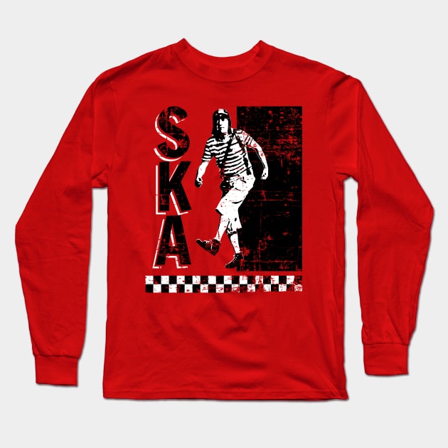 Ska - El chavo del ocho Long Sleeve T-Shirt by verde